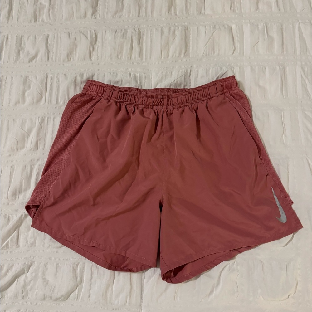 Men’s Pink Nike 5” Running Shorts